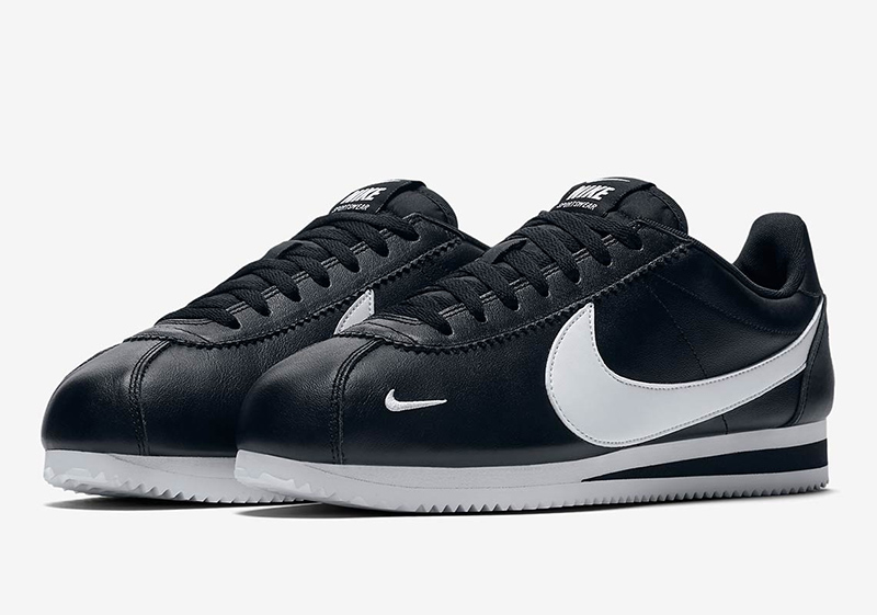 nike cortez overbranding