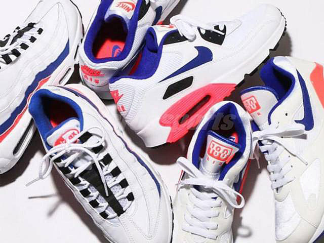 After the Air Max 180 OG, the rest of the Ultramarine Pack is here