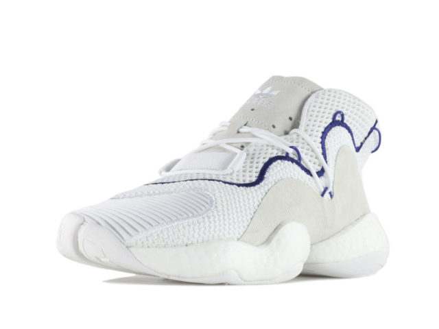 The adidas CRAZY BYW LVL 1 now comes in white