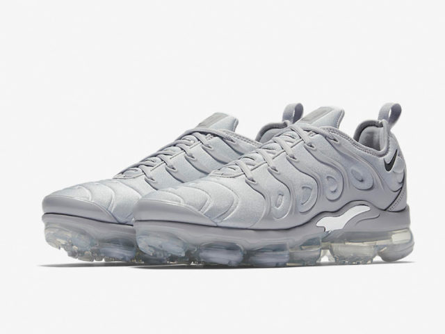 The Air VaporMax Plus now comes in Wolf Grey