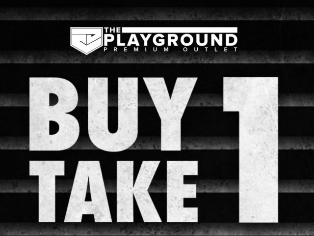 SALE ALERT: PLAYGROUND’S BUY ONE TAKE ONE SALE