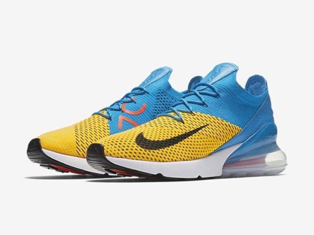 Wolverine? Nike brings out a loud colorway for the Air Max 270 Flyknit