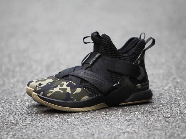 OUT NOW: Nike LEBRON Soldier XII SFG “Military Camo”