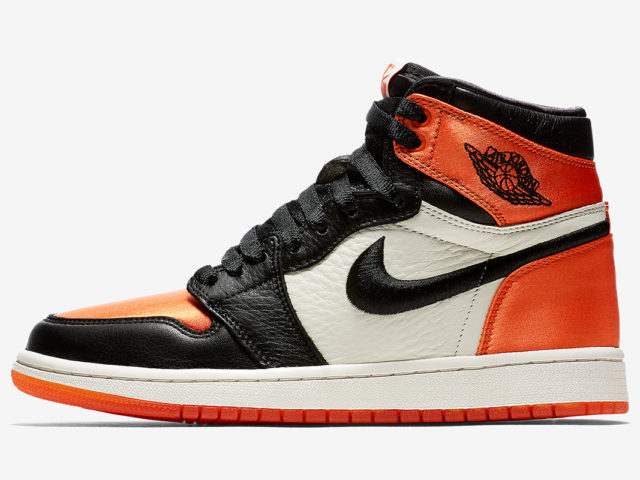 Today: Wmns Air Jordan 1 Satin “Shattered Backboard”