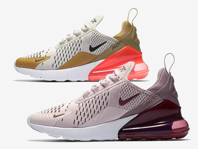 Two new women’s exclusive colorways are dropping for Air Max 270