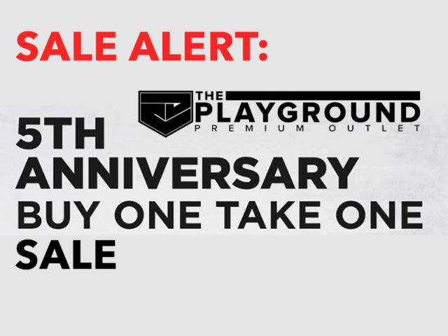 SALE ALERT: PLAYGROUND’S 5th ANNIVERSARY SALE