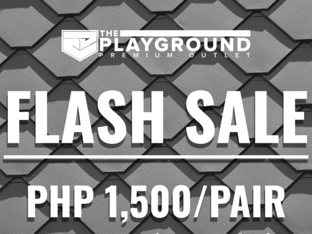 FLASH SALE happening at the PLAYGROUND