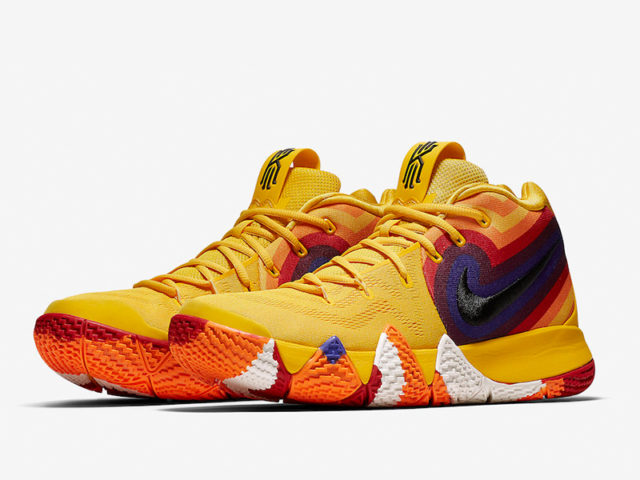 Nike takes us back to the 70s with this colorful Kyrie 4