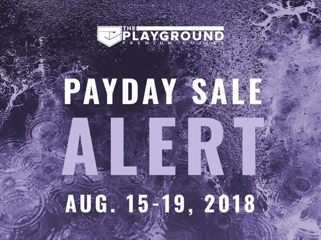 SALE ALERT: Playground’s Running a Pay Day Sale Tomorrow