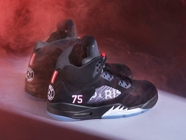 Titan is releasing the Air Jordan 5 PSG tomorrow