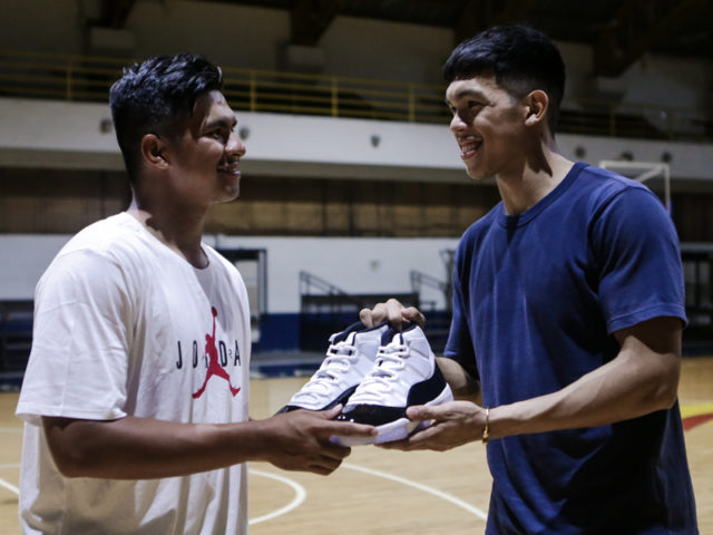 GRAILS & GOATS: Thirdy Ravena gifts the Air Jordan XI to Kiefer