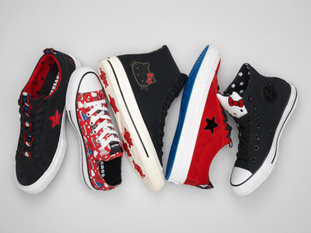 Converse drops a new Hello Kitty collection today