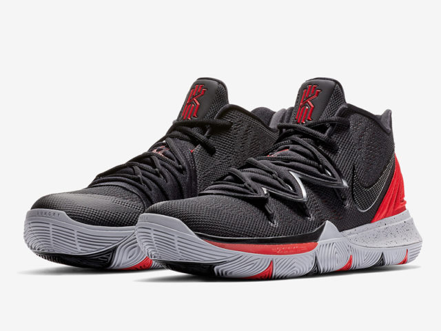 Start the new year right with these Bred Kyrie 5s