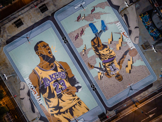 The Nike LeBron Hypercourt gets a facelift in time for the King’s Return