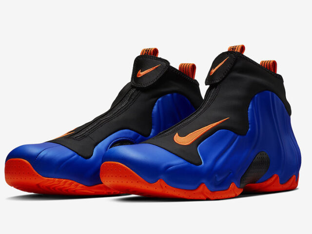 The Nike Air Flightposite ‘Knicks’ drops today