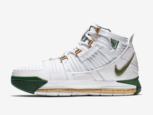 For Akron: Nike re-releases the LeBron 3 ‘St.Vincent-St. Mary Home’ colorway