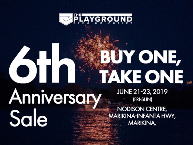 SALE ALERT: The Playground 6th Anniversary Sale is happening this weekend