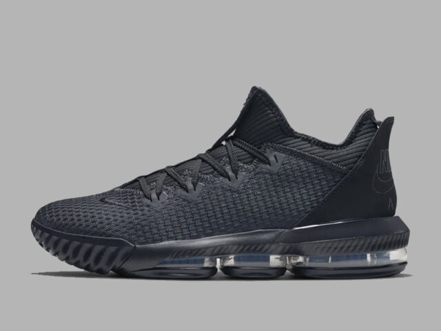 Out Now: Nike LEBRON 16 Low ‘Triple Black’