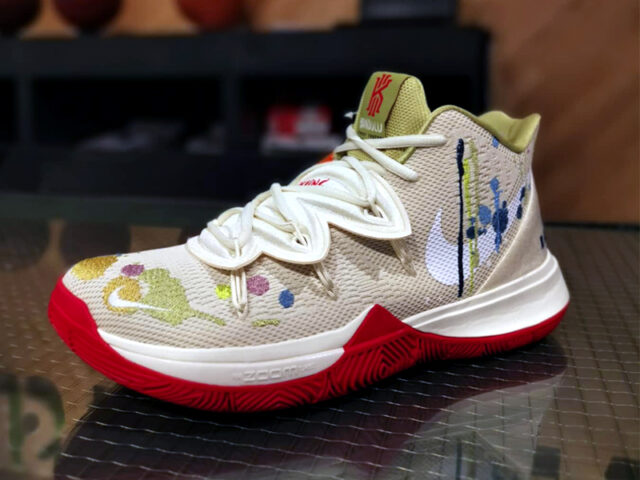 Kyrie Irving collabs with Bandulu Street Couture for this Kyrie 5 PE