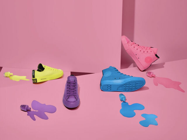 The Converse x OPI ‘the Neons’ collection drops today