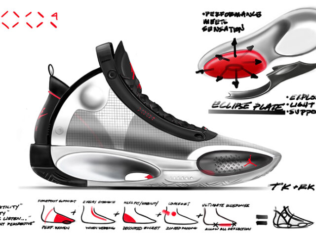 BLUEPRINT: Early Sketches of the Air Jordan XXXIV