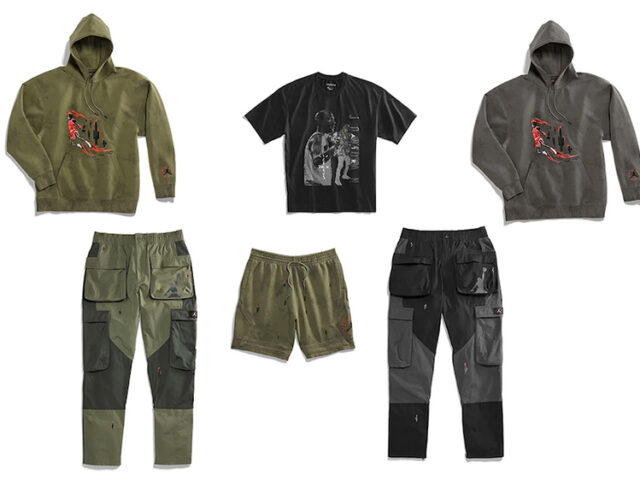 JACK’S GOT SOME: Jordan Brand is also releasing an apparel collection tomorrow