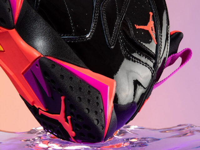 Out Now: WMNS Air Jordan VII Retro ‘Black Gloss’