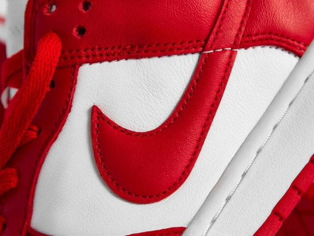 Run with the Red Storm: the Dunk Low ‘University Red’ drops tomorrow