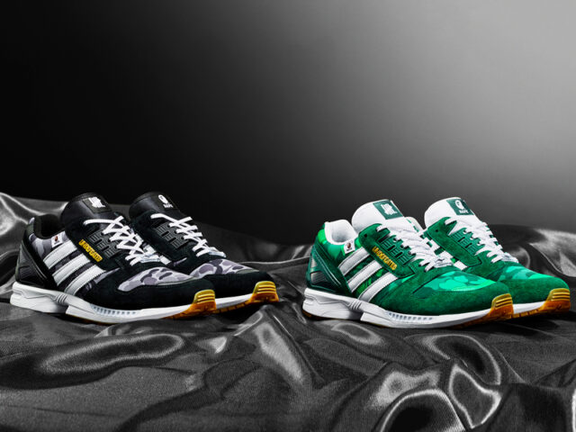 BAPE, Undefeated and adidas Originals come together once again for the ZX 8000