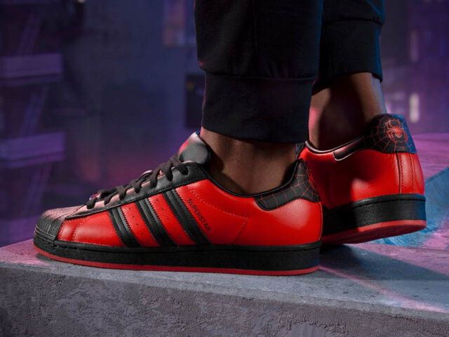 Web-Slinging into the weekend: adidas releases a Superstar for Spider-Man