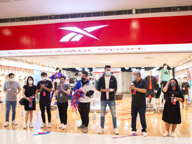 Ree-back. Reebok is officially back in a big way as they open their newest store