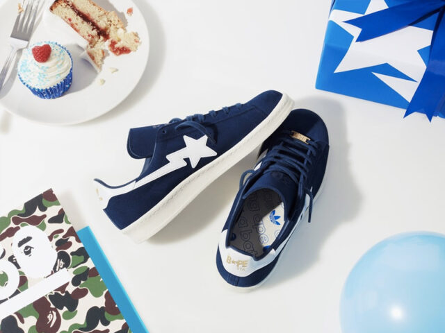 Now: the adidas x BAPE Campus 80s headlines a crazy April 1st release day