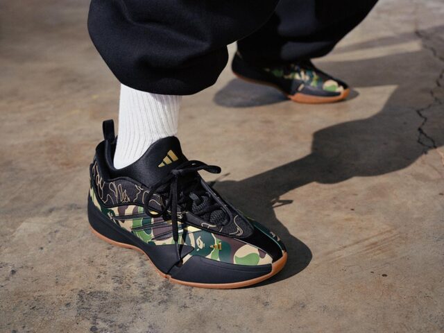 New: adidas and Damian Lillard unveil the Dame 9 with their BAPE collaboration